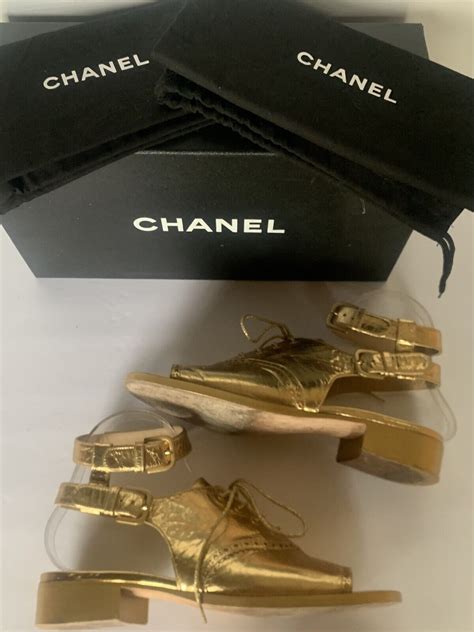 chanel sandals 2015